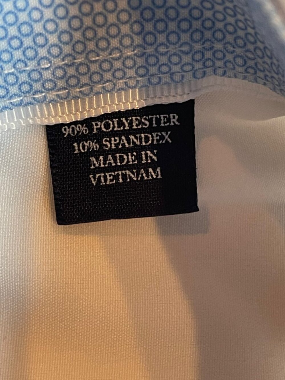 WRK White Men's Dress Shirt with Contrast Buttons 16.5 - Picture 6 of 11